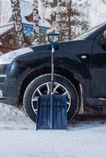 Изображение товара Лопата для уборки снега Fachmann 05.015 (темно-синий)