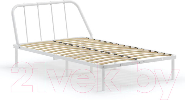 Изображение товара Полуторная кровать Домаклево Мира 120x200 (белый)