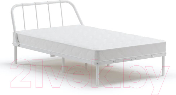 Изображение товара Полуторная кровать Домаклево Мира 120x200 (белый)