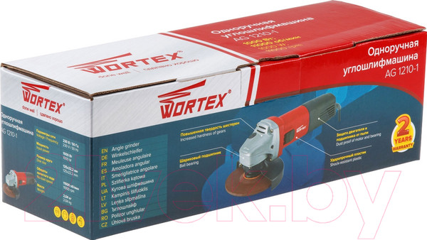 Изображение товара Угловая шлифовальная машина Wortex AG 1210-1 (AG1210100013)