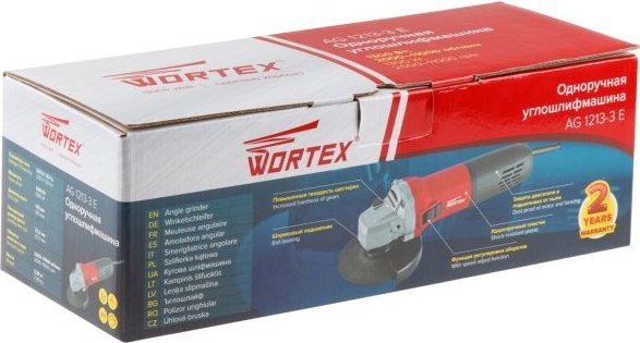 Изображение товара Угловая шлифовальная машина Wortex AG 1213-3 E (AG12133E00013)