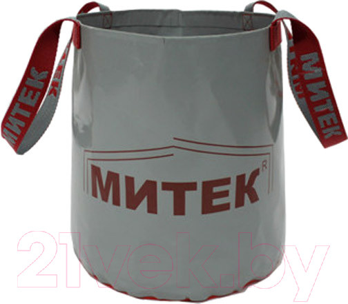 Изображение товара Ведро рыболовное Митек Без крышки H-30см (серый)
