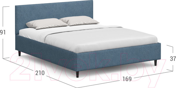 Изображение товара Двуспальная кровать Moon Family 1259 / К004425