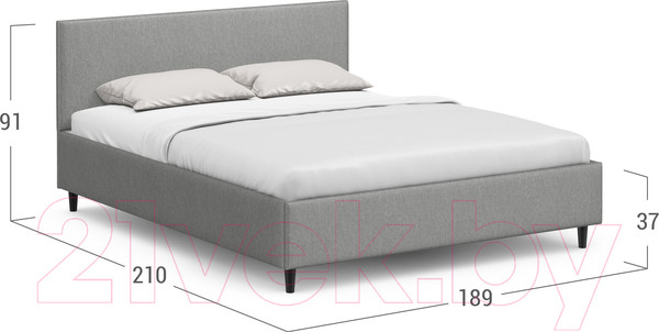 Изображение товара Двуспальная кровать Moon Family 1259 / К004428