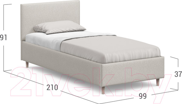 Изображение товара Односпальная кровать Moon Family 1259 / К004441