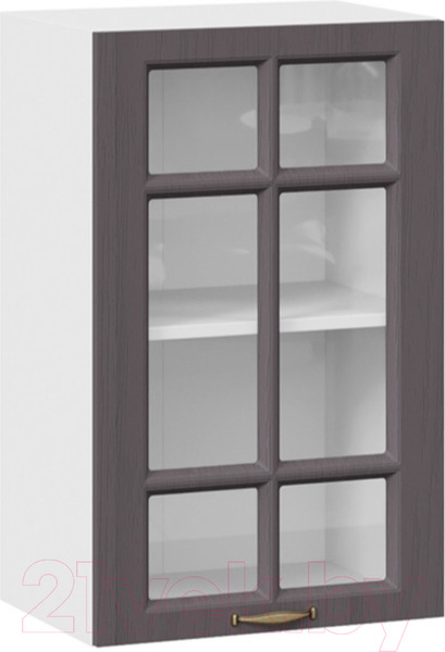 Изображение товара Шкаф навесной для кухни ТриЯ Лина 1В45С (белый/графит)