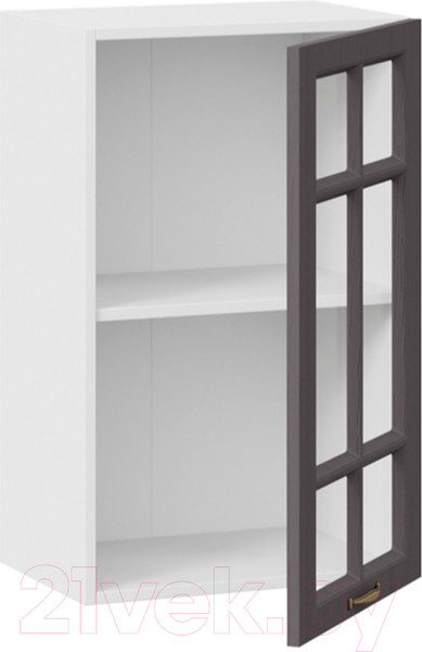 Изображение товара Шкаф навесной для кухни ТриЯ Лина 1В45С (белый/графит)