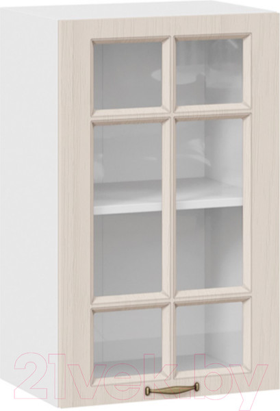 Изображение товара Шкаф навесной для кухни ТриЯ Лина 1В45С (белый/крем)