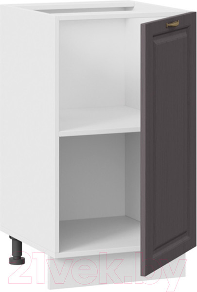 Изображение товара Шкаф-стол кухонный ТриЯ Лина 1Н45 (белый/графит)