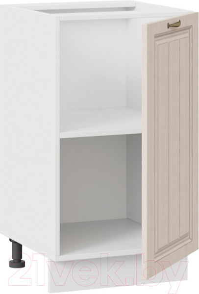Изображение товара Шкаф-стол кухонный ТриЯ Лина 1Н45 (белый/крем)