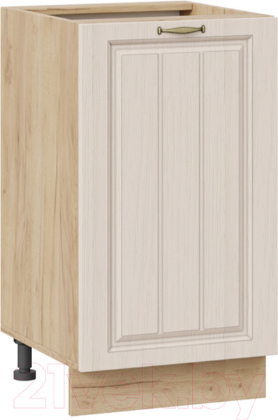 Изображение товара Шкаф-стол кухонный ТриЯ Лина 1Н45 (дуб крафт золотой/крем)