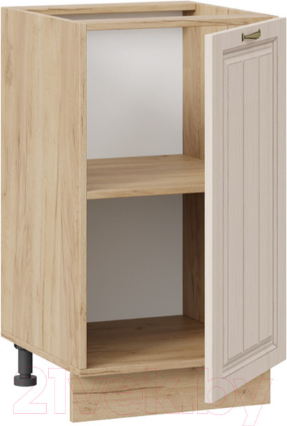 Изображение товара Шкаф-стол кухонный ТриЯ Лина 1Н45 (дуб крафт золотой/крем)