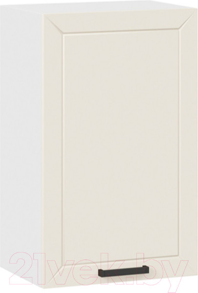 Изображение товара Шкаф навесной для кухни ТриЯ Лорас 1В45 (белый/холст брюле)