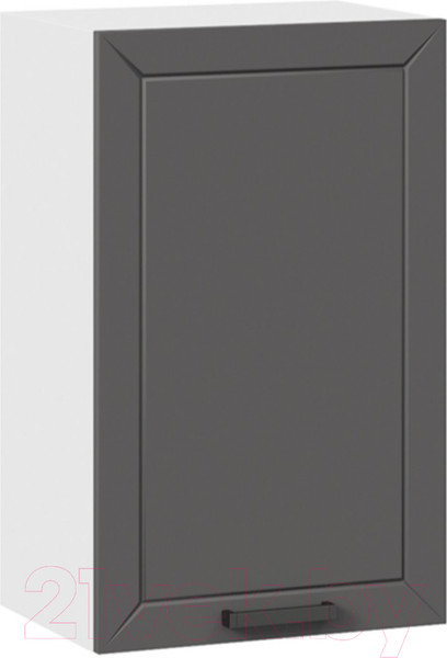 Изображение товара Шкаф навесной для кухни ТриЯ Лорас 1В45 (белый/холст вулкан)