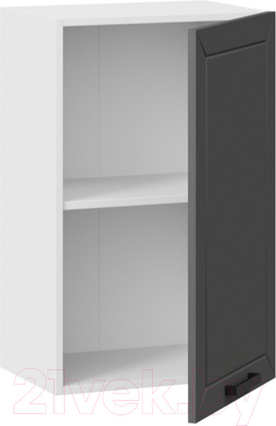 Изображение товара Шкаф навесной для кухни ТриЯ Лорас 1В45 (белый/холст вулкан)