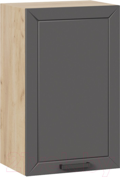 Изображение товара Шкаф навесной для кухни ТриЯ Лорас 1В45 (дуб крафт золотой/холст вулкан)