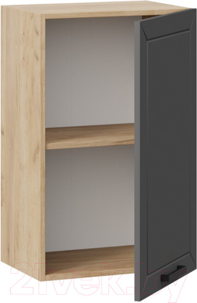 Изображение товара Шкаф навесной для кухни ТриЯ Лорас 1В45 (дуб крафт золотой/холст вулкан)