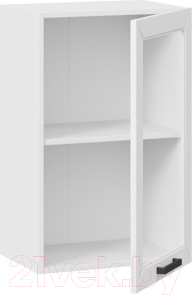 Изображение товара Шкаф навесной для кухни ТриЯ Лорас 1В45С (белый/холст белый)