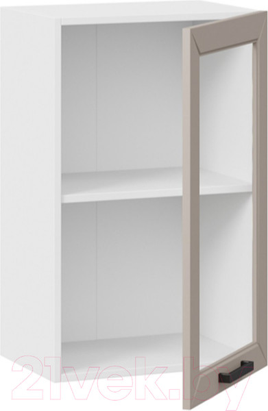 Изображение товара Шкаф навесной для кухни ТриЯ Лорас 1В45С (белый/холст латте)