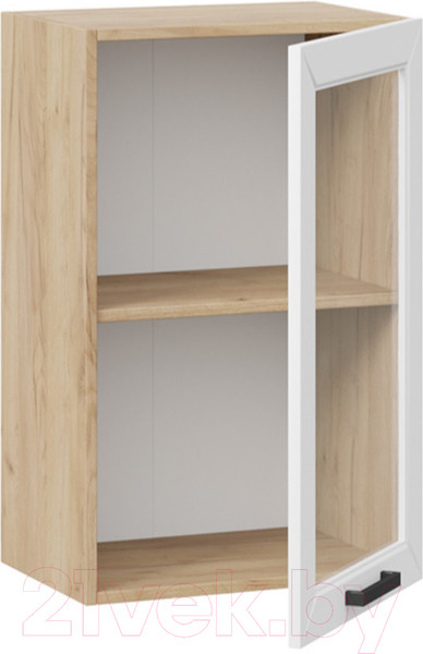 Изображение товара Шкаф навесной для кухни ТриЯ Лорас 1В45С (дуб крафт золотой/холст белый)