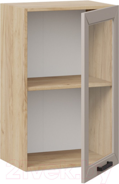 Изображение товара Шкаф навесной для кухни ТриЯ Лорас 1В45С (дуб крафт золотой/холст латте)