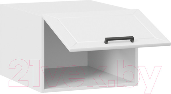 Изображение товара Шкаф навесной для кухни ТриЯ Лорас 1В5ГП (белый/холст белый)