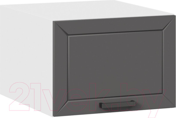 Изображение товара Шкаф навесной для кухни ТриЯ Лорас 1В5ГП (белый/холст вулкан)