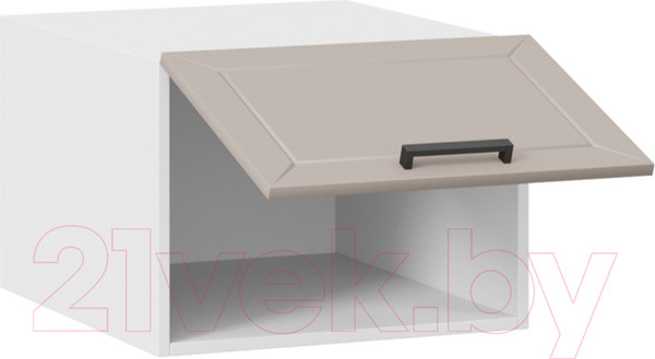 Изображение товара Шкаф навесной для кухни ТриЯ Лорас 1В5ГП (белый/холст латте)