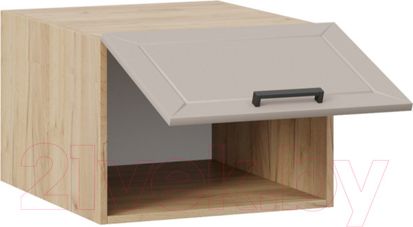 Изображение товара Шкаф навесной для кухни ТриЯ Лорас 1В5ГП (дуб крафт золотой/холст латте)