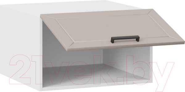 Изображение товара Шкаф навесной для кухни ТриЯ Лорас 1В6ГП (белый/холст латте)