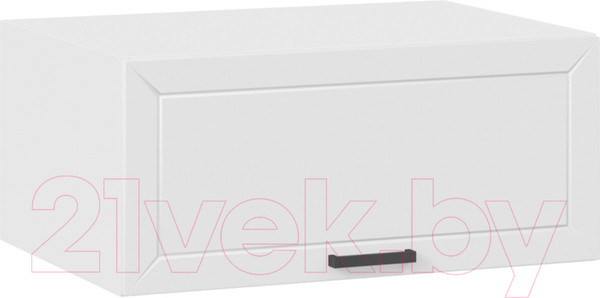 Изображение товара Шкаф навесной для кухни ТриЯ Лорас 1В8ГП (белый/холст белый)