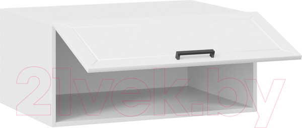 Изображение товара Шкаф навесной для кухни ТриЯ Лорас 1В8ГП (белый/холст белый)