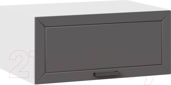 Изображение товара Шкаф навесной для кухни ТриЯ Лорас 1В8ГП (белый/холст вулкан)