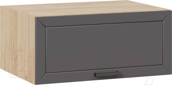 Изображение товара Шкаф навесной для кухни ТриЯ Лорас 1В8ГП (дуб крафт золотой/холст вулкан)