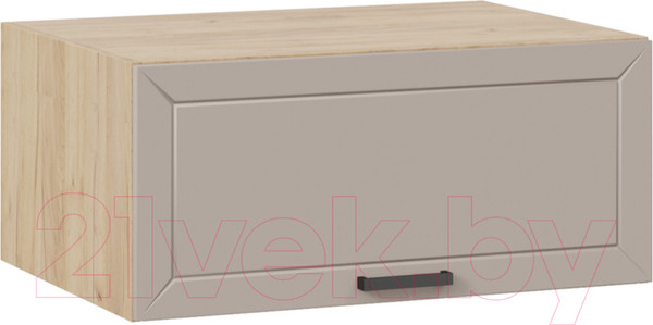 Изображение товара Шкаф навесной для кухни ТриЯ Лорас 1В8ГП (дуб крафт золотой/холст латте)