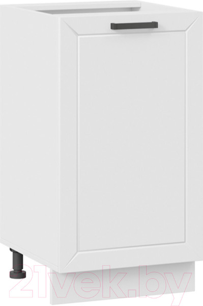 Изображение товара Шкаф-стол кухонный ТриЯ Лорас 1Н45 (белый/холст белый)