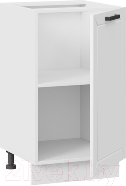 Изображение товара Шкаф-стол кухонный ТриЯ Лорас 1Н45 (белый/холст белый)