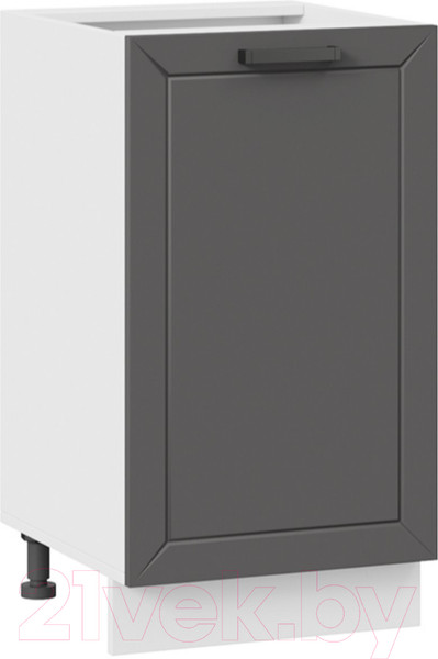 Изображение товара Шкаф-стол кухонный ТриЯ Лорас 1Н45 (белый/холст вулкан)