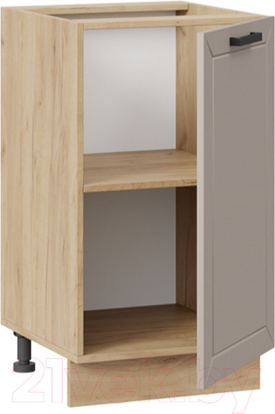 Изображение товара Шкаф-стол кухонный ТриЯ Лорас 1Н45 (дуб крафт золотой/холст латте)