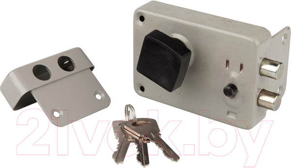 Изображение товара Замок накладной Trodos ЗН1-5 (алюминий, серый)