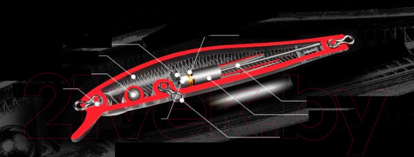 Изображение товара Воблер Bearking Orbit slicker-110 I