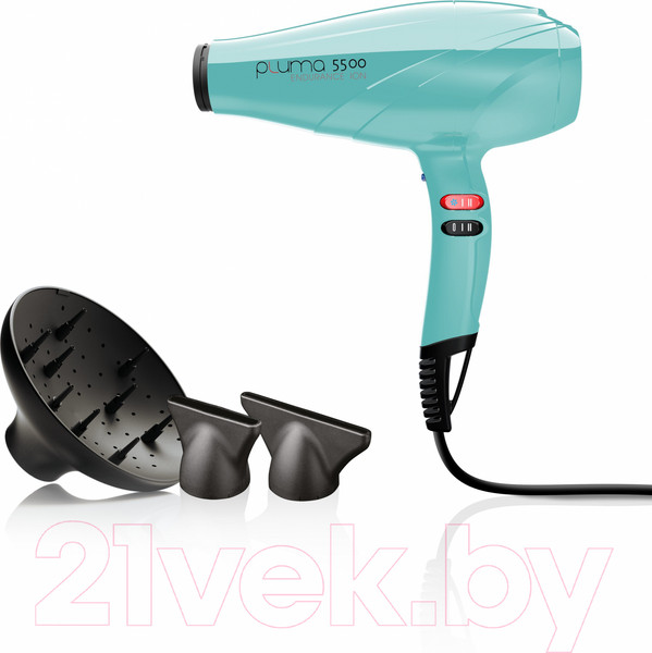 Профессиональный фен GA.MA Pluma 5500 Endurance Ion It SH1605 (бирюзовый) — фото 6