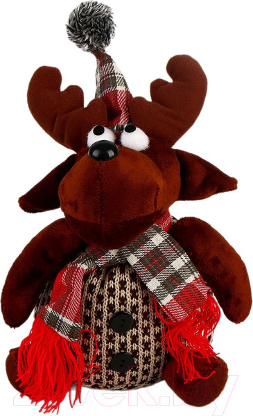 Изображение товара Мягкая игрушка Sima-Land Олень с шарфиком / 9546686