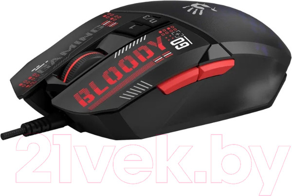 Изображение товара Мышь A4Tech Bloody W60 Max Mini (черный)