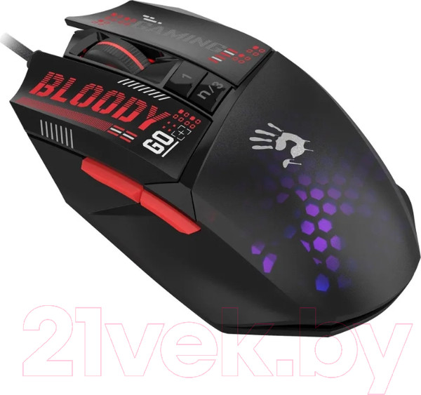 Изображение товара Мышь A4Tech Bloody W60 Max Mini (черный)