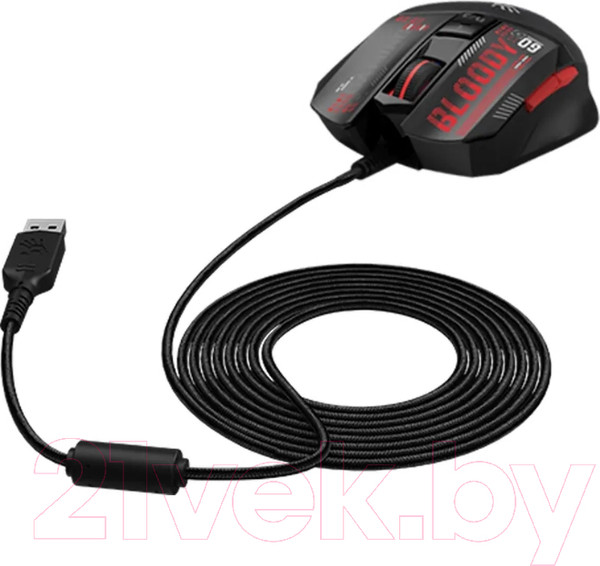 Изображение товара Мышь A4Tech Bloody W60 Max Mini (черный)