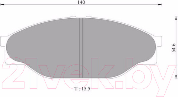 Изображение товара Тормозные колодки Bosch 0986AB2071