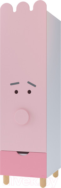 Изображение товара Шкаф-пенал Файрум Пиги / ФР20-ПГ01 (розовый)