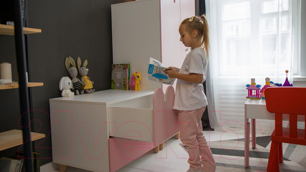 Изображение товара Комод Файрум Пиги / ФР20-ПГ04 (розовый)