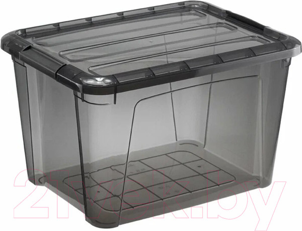 Изображение товара Ящик для хранения Idea М2337 (черный прозрачный)